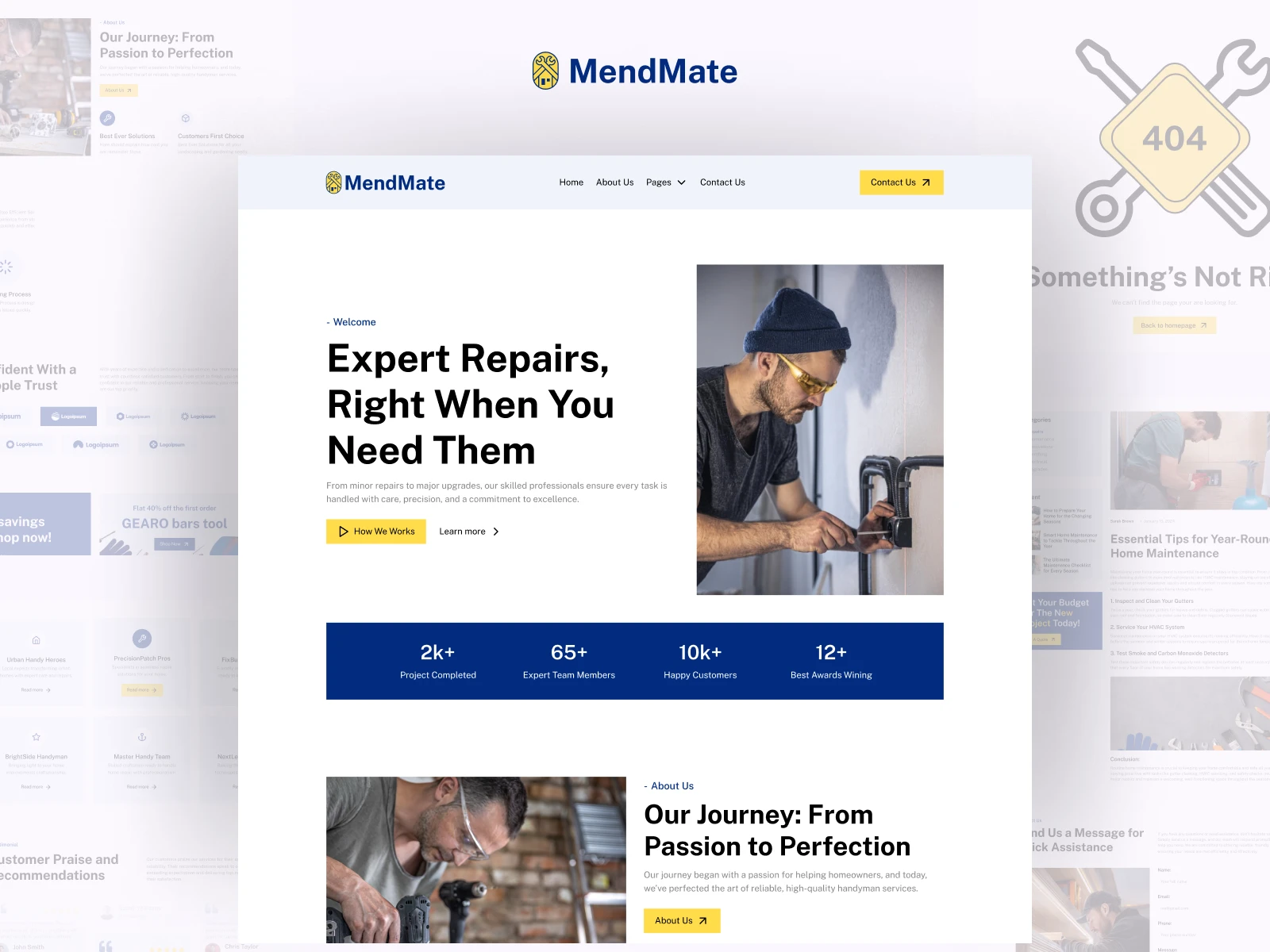 MendMate - Gutenberg Block Free